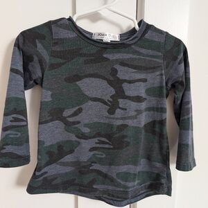 ✨4 for 12 Joah Love Long Sleeve Camo Tee 12 Months